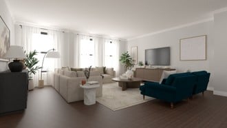 Contemporary, Classic Living Room by Havenly Interior Designer Barbara