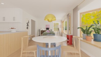 Scandinavian Dining Room by Havenly Interior Designer Sebastian