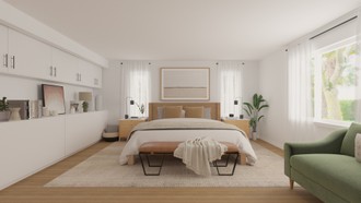 Contemporary, Midcentury Modern Bedroom by Havenly Interior Designer Barbara