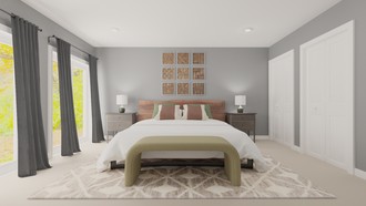 Modern, Minimal Bedroom by Havenly Interior Designer Rodolfo