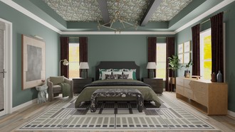 Transitional Bedroom by Havenly Interior Designer Ivan