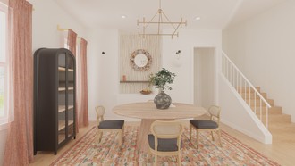 Classic, Traditional Dining Room by Havenly Interior Designer Leah