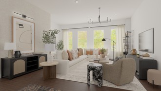 Modern Living Room by Havenly Interior Designer Jamie