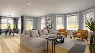 Contemporary, Modern Living Room by Havenly Interior Designer Katie