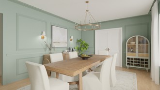 Dining Room by Havenly Interior Designer Olga