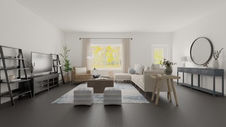 Contemporary, Transitional Living Room by Havenly Interior Designer Daniela