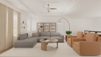 Contemporary, Scandinavian Living Room by Havenly Interior Designer Mariana