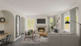Modern Living Room by Havenly Interior Designer Ivan