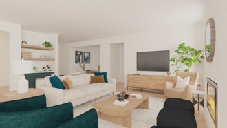  Living Room by Havenly Interior Designer Olga