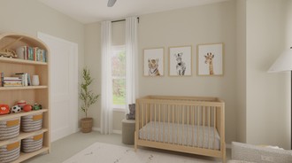 Classic, Scandinavian, Organic Modern Nursery by Havenly Interior Designer Ashley
