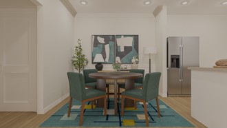 Modern Cottage Dining Room by Havenly Interior Designer Luis