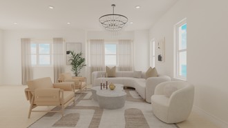 Modern, Scandinavian Living Room by Havenly Interior Designer Sofia