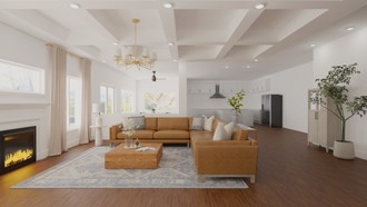 Modern Living Room by Havenly Interior Designer Lubna