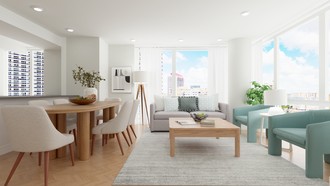Midcentury Modern Living Room by Havenly Interior Designer Shadnaz