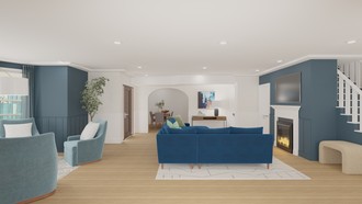  Living Room by Havenly Interior Designer Cait