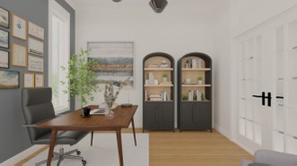 Contemporary, Modern, Classic, Organic Modern Office by Havenly Interior Designer Jamie