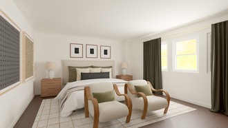 Transitional Bedroom by Havenly Interior Designer Ashley