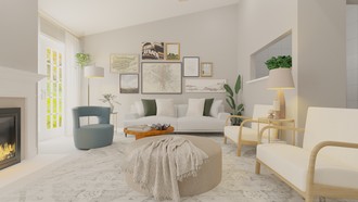 Modern, Classic Living Room by Havenly Interior Designer Raquel