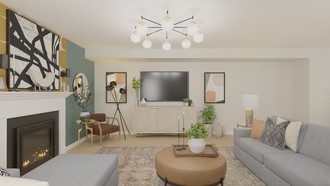  Living Room by Havenly Interior Designer Dayna