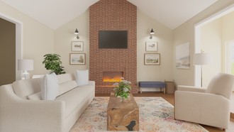  Living Room by Havenly Interior Designer Faith