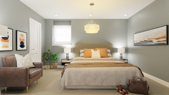 Midcentury Modern Bedroom by Havenly Interior Designer Shadnaz