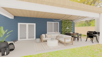 Contemporary, Modern, Minimal Outdoor Space by Havenly Interior Designer Sana