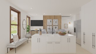 Modern, Transitional Entryway by Havenly Interior Designer Rocio