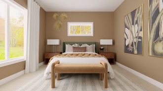 Classic, Bohemian Bedroom by Havenly Interior Designer Estrellita