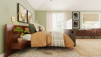 Transitional, Scandinavian Bedroom by Havenly Interior Designer Sana