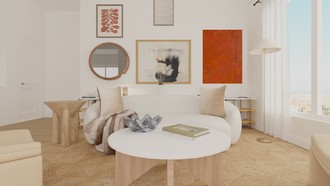 Modern, Eclectic Living Room by Havenly Interior Designer Sharlene