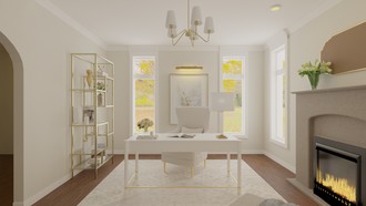 Classic Office by Havenly Interior Designer Tracy