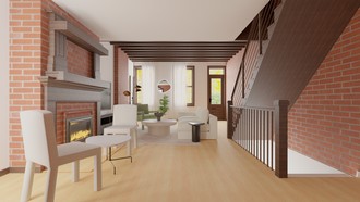 Contemporary, Classic, Industrial Living Room by Havenly Interior Designer Maria