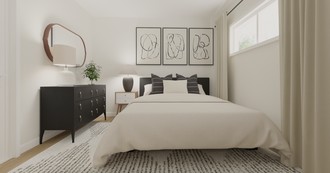 Modern, Coastal, Transitional Bedroom by Havenly Interior Designer Vye