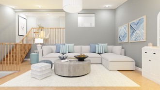 California Cool Living Room by Havenly Interior Designer Shadnaz