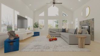 Modern Living Room by Havenly Interior Designer Lubna