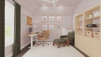 Modern, Minimal Office by Havenly Interior Designer Alix