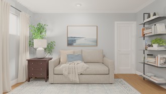 Classic, Coastal, Traditional Office by Havenly Interior Designer Megan