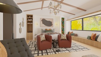 Eclectic, Midcentury Modern Bedroom by Havenly Interior Designer Jamie