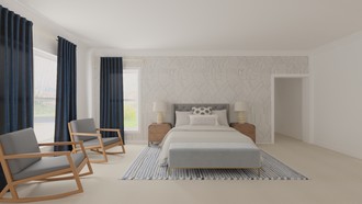 Contemporary, Modern, Eclectic, Transitional, Scandinavian Bedroom by Havenly Interior Designer Katie