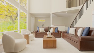 Organic Modern Living Room by Havenly Interior Designer Maria