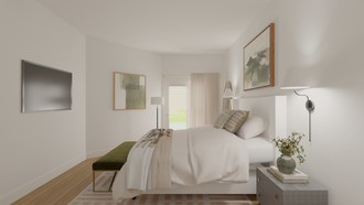 Minimal, Classic Contemporary Bedroom by Havenly Interior Designer Angie