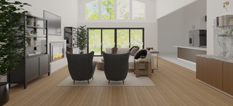 Modern, Transitional Living Room by Havenly Interior Designer Cristina