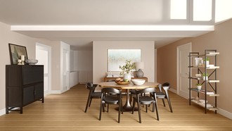 Minimal, Classic Contemporary Dining Room by Havenly Interior Designer Angie