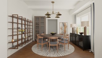 Modern, Industrial, Midcentury Modern Living Room by Havenly Interior Designer Giovanna