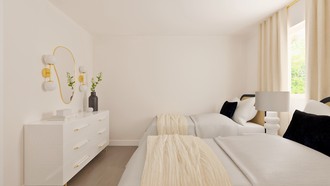 Contemporary Luxe Bedroom by Havenly Interior Designer Sofia