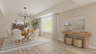 Farmhouse Living Room by Havenly Interior Designer Karina