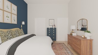 Eclectic Bedroom by Havenly Interior Designer Julia