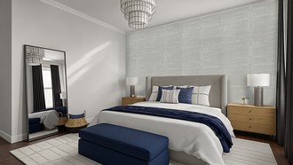 Warm Transitional, New Classic Bedroom by Havenly Interior Designer Katherin