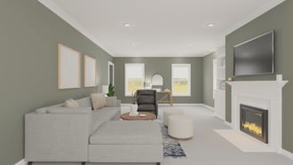 Modern Living Room by Havenly Interior Designer Maria