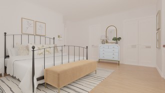 Coastal Bedroom by Havenly Interior Designer Dayana
